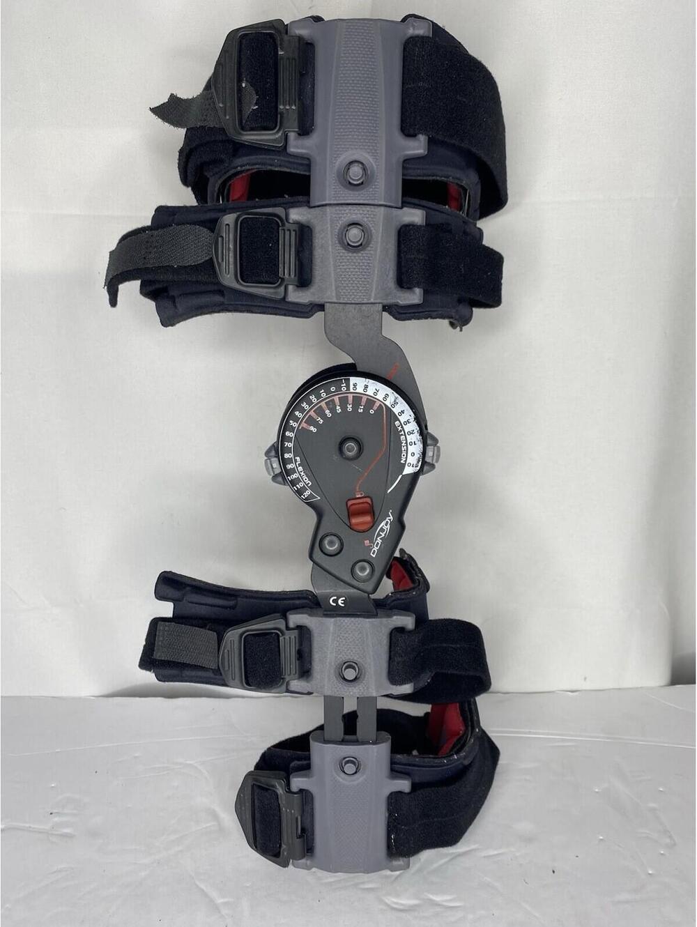 Donjoy Left Leg Knee Brace Flexion Extension Adjustable Expandable 15-18" Long